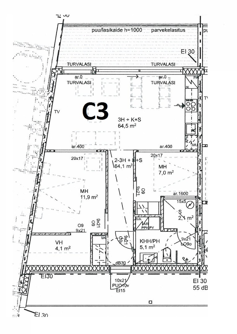 C3-pohjakuva